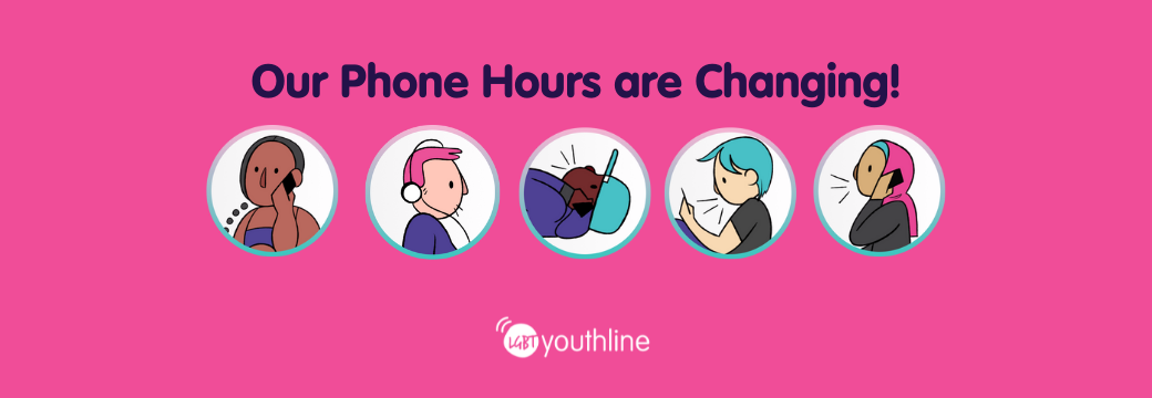 Our phone hours are changing!